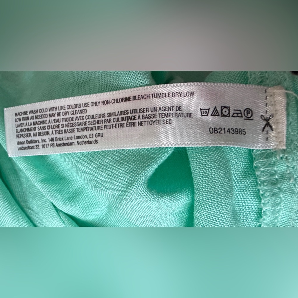 BNWT Free-est Oceans Maxi Dress Mint Wave - Picture 14 of 16